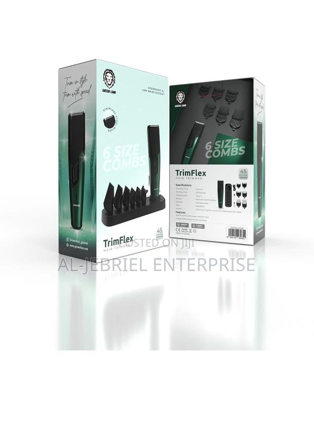 Green Lion Trim Flex Rechargeable Trimmer – Green Black · Photo 2