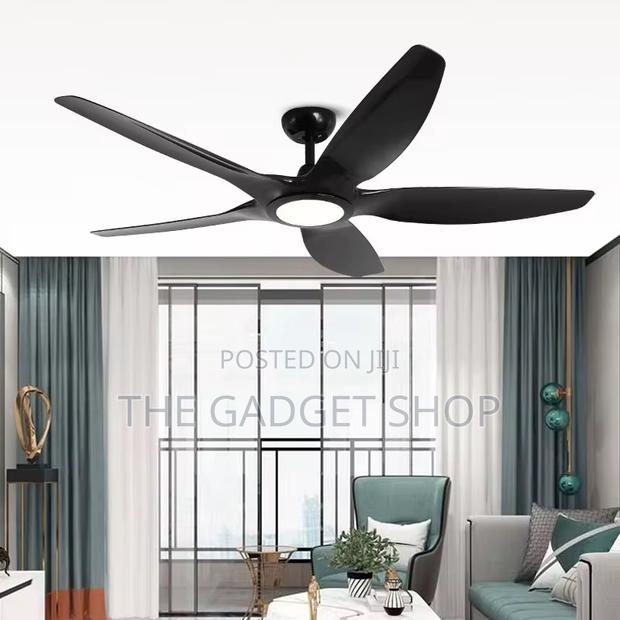LED Ceiling Fan Black · Photo 4