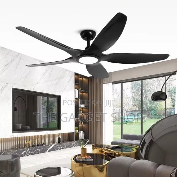 LED Ceiling Fan Black · Photo 2