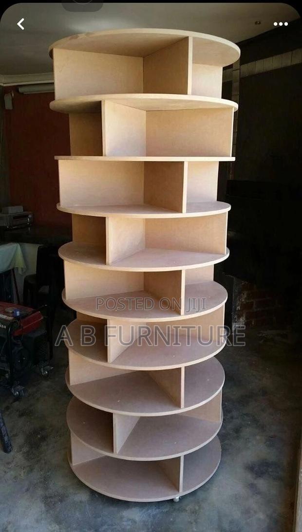 Rotating Shoe Rack