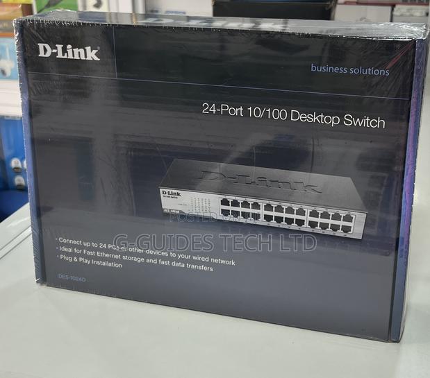 24-Port D-Link Switch Rack-Mount, D-Link 24-Port Switch · Photo 5