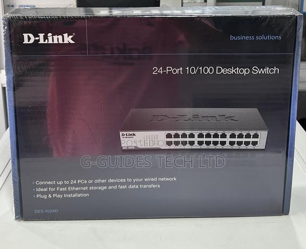 24-Port D-Link Switch Rack-Mount, D-Link 24-Port Switch · Photo 6