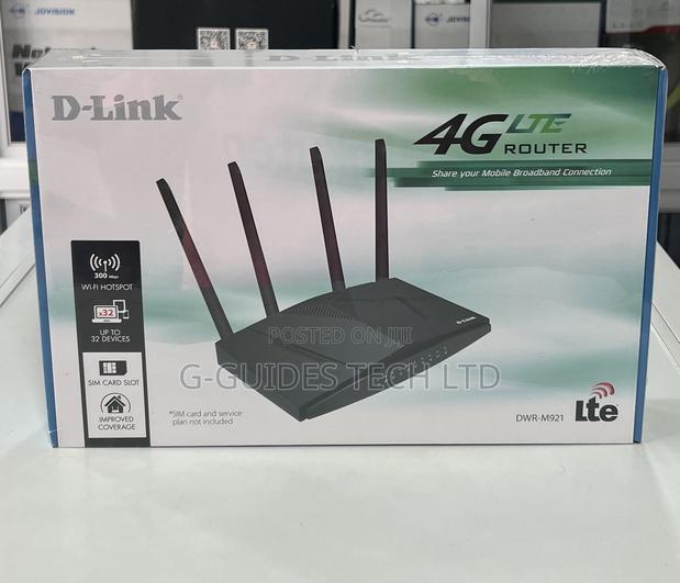 D-Link 4g Lte Sim Router, 4g D-Link Router 300mbps DWR-M921 · Photo 1