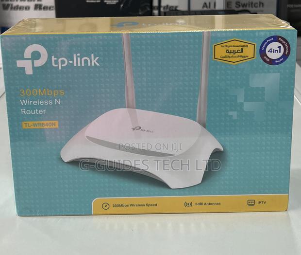 Tp-Link 300mbps Wireless N Router 4 in 1 (TL-WR840N) · Photo 1