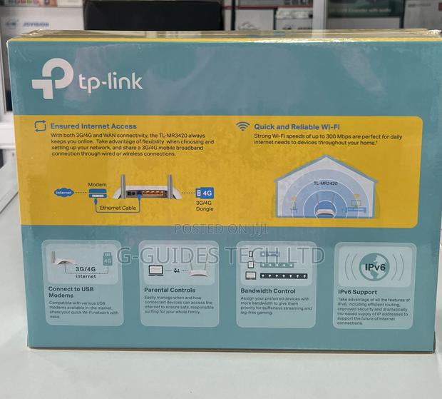 Tp-Link 3g/4g Wireless N Router With USB Sharing Port · Photo 2