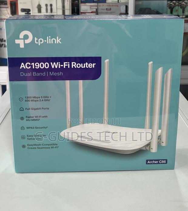 Tp-Link Ac1900 Wireless Mu-Mimo Wi-Fi Router Dual-Band Mesh Archer C86 · Photo 1