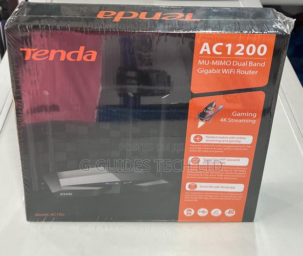 Tenda AC1200 MU-MIMO Dual Band Gigabit Wifi Router (AC10U) · Photo 3