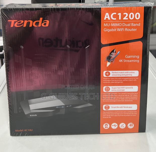 Tenda AC1200 MU-MIMO Dual Band Gigabit Wifi Router (AC10U) · Photo 5