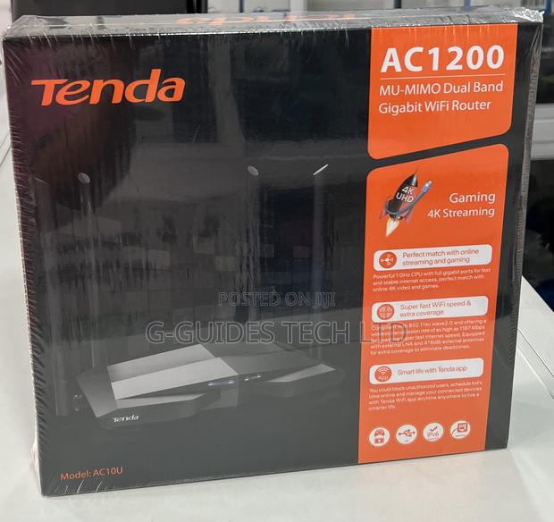 Tenda AC1200 MU-MIMO Dual Band Gigabit Wifi Router (AC10U) · Photo 6