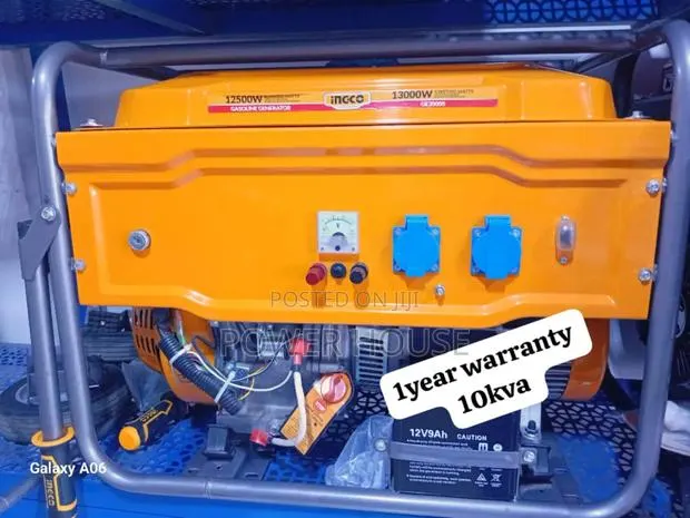 Silver Regal Ingco Petrol Generator 10kv 13000watts · Photo 1