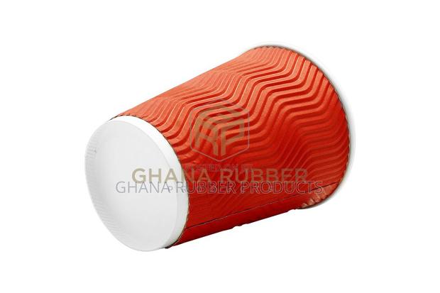 Ripple Paper Cups 12oz Red (No Lids) (500pcs) · Photo 2