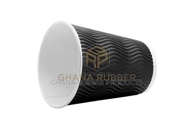 Ripple Paper Cups 12oz Black (No Lids) (500pcs) · Photo 2