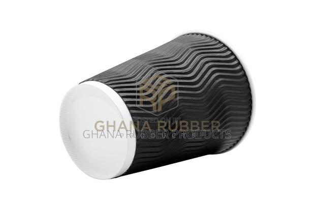 Ripple Paper Cups 12oz Black (No Lids) (500pcs) · Photo 3