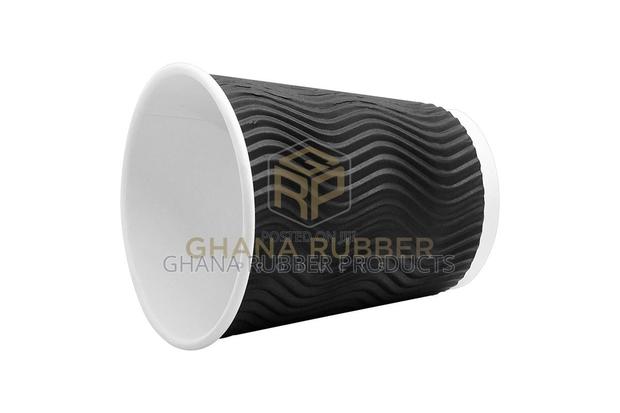 Ripple Paper Cups 8oz Black (No Lids) (500pcs) · Photo 2