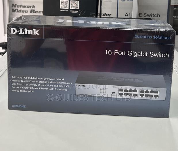 D-Link 16-Port Gigabit Switch DGS-1016d · Photo 3