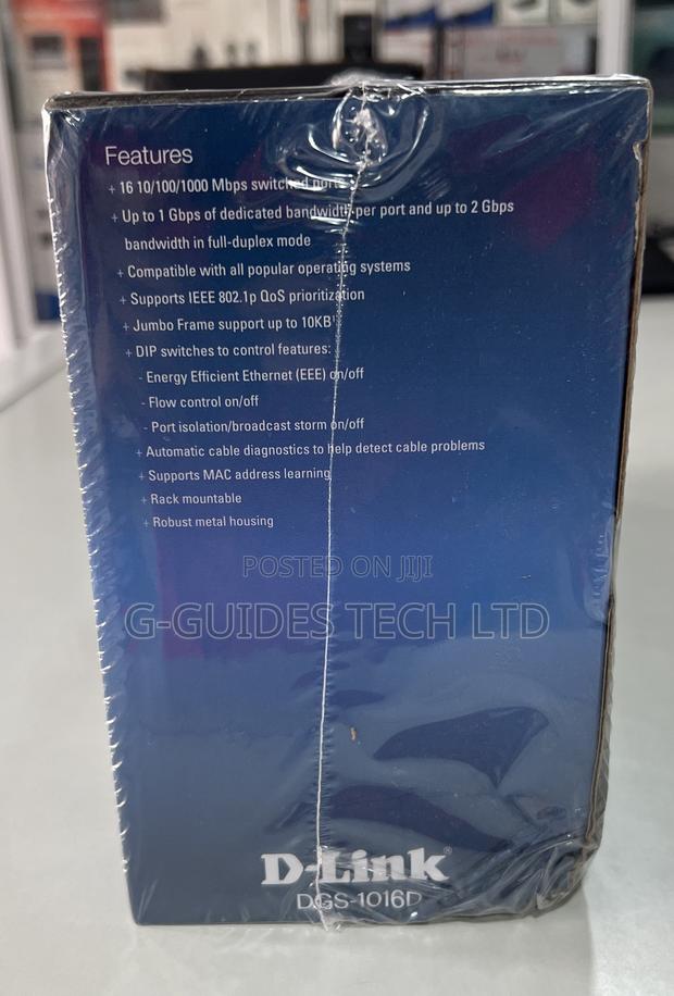 D-Link 16-Port Gigabit Switch DGS-1016d · Photo 4