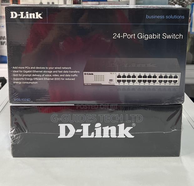 D-Link 24-Port Gigabit Switch DGS-1024d · Photo 1