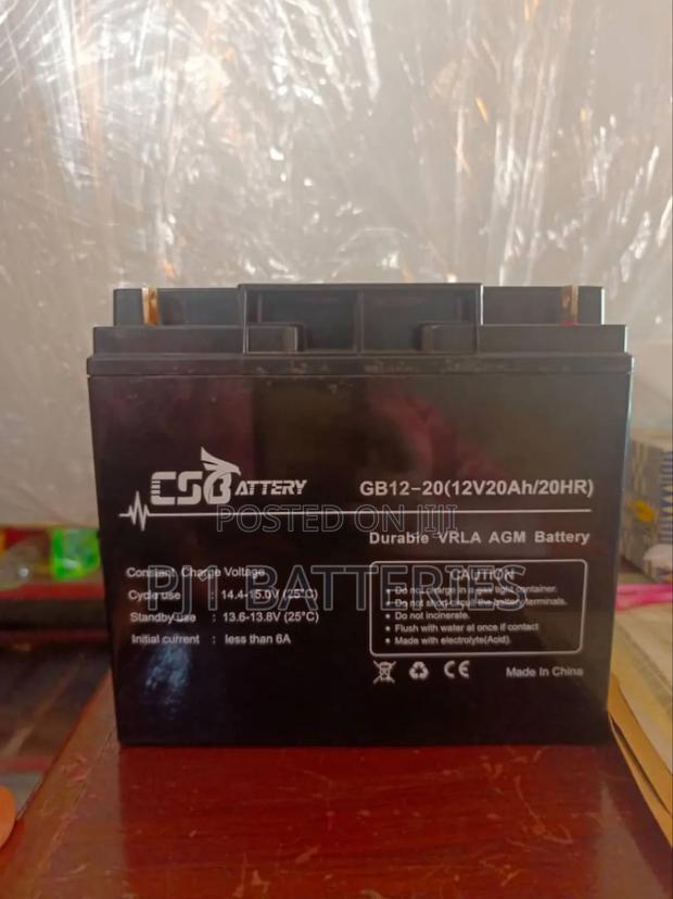 12v 20ah CSB Battery · Photo 1