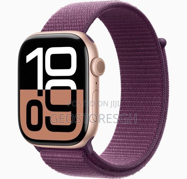 Apple Watch Series 10 GPS 46mm Rose Gold Aluminum Case · Photo 1