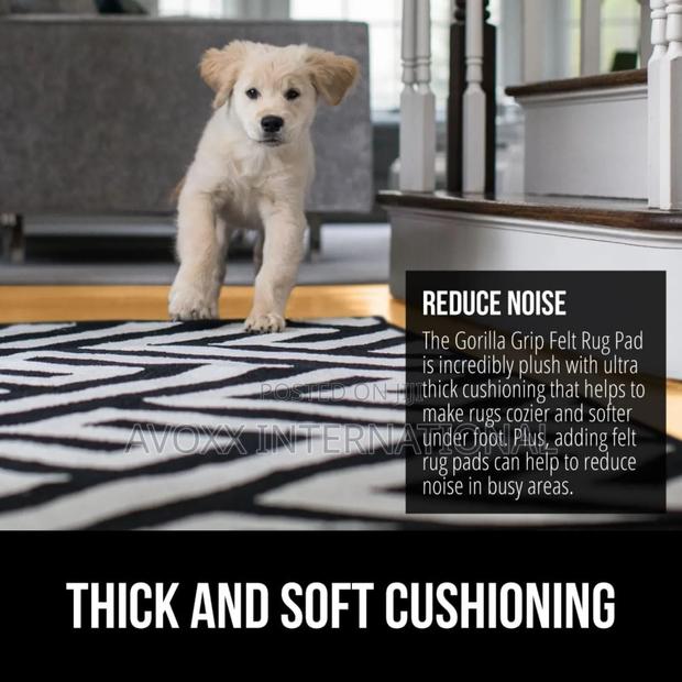 Gorilla Grip Felt Stay in Place Slip Resistant Rug Pad 5"X7" · Photo 3