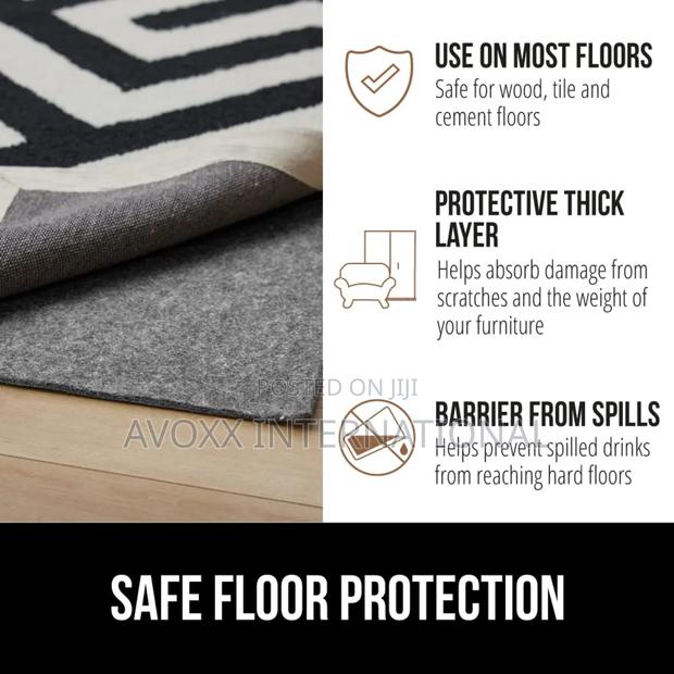 Gorilla Grip Felt Stay in Place Slip Resistant Rug Pad 5"X7" · Photo 6