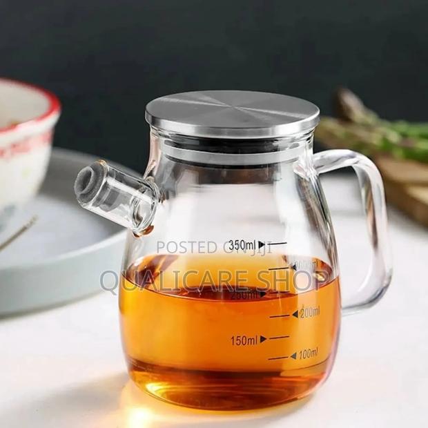 Oil/Vinegar Bottle - 350ml Round · Photo 1