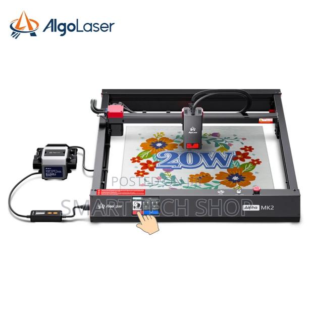 Algo Alpha MK2 20W Powerful Laser Engraver + Air Assist · Photo 1