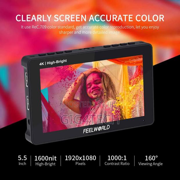 Feelworld F5 Prox 5.5 Inch 1600nit Camera Monitor · Photo 3