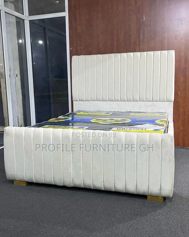 Diamond Bedframe Double With Mattress · Photo 1