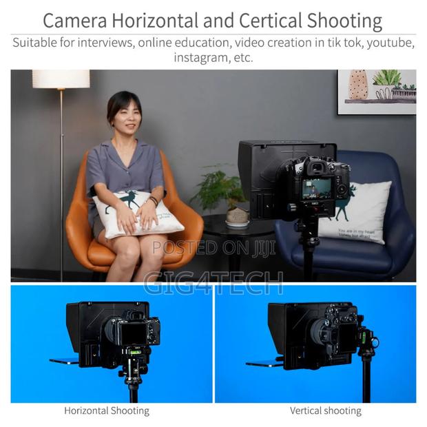 FEELWORLD TP10 Portable 10" Folding Teleprompter · Photo 2