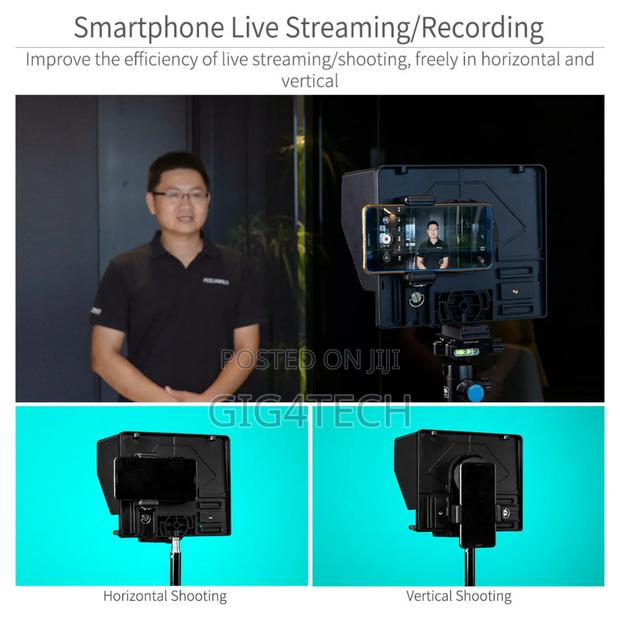 FEELWORLD TP10 Portable 10" Folding Teleprompter · Photo 3