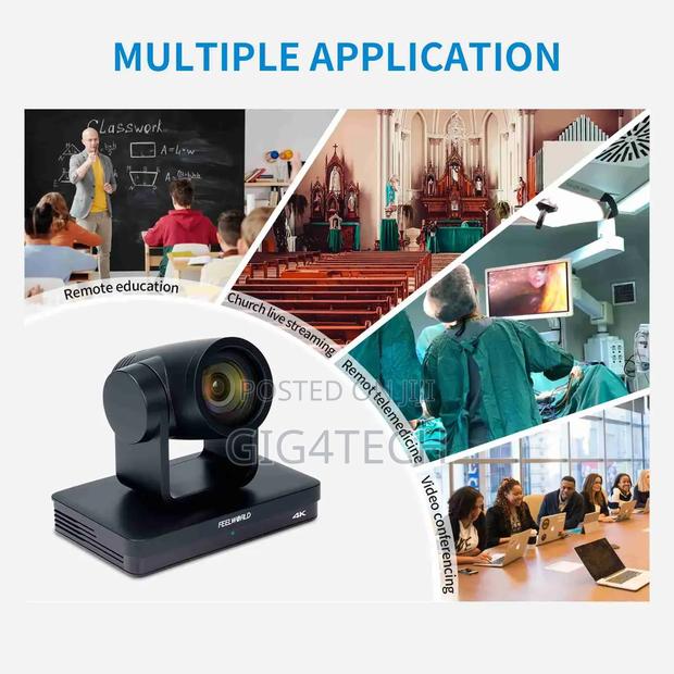 Feelworld Uhd4k12x PTZ Camera Sdi Hdmi USB Ip Live Streaming · Photo 4