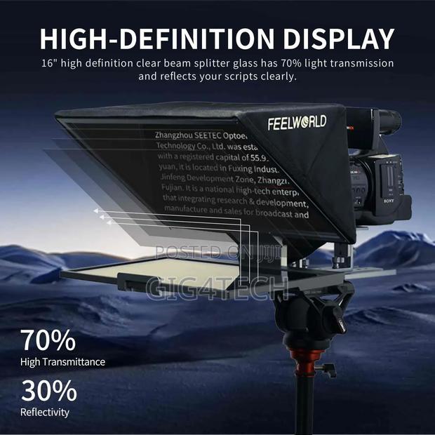 Feelworld Tp16 16 Inch Folding Teleprompter · Photo 2