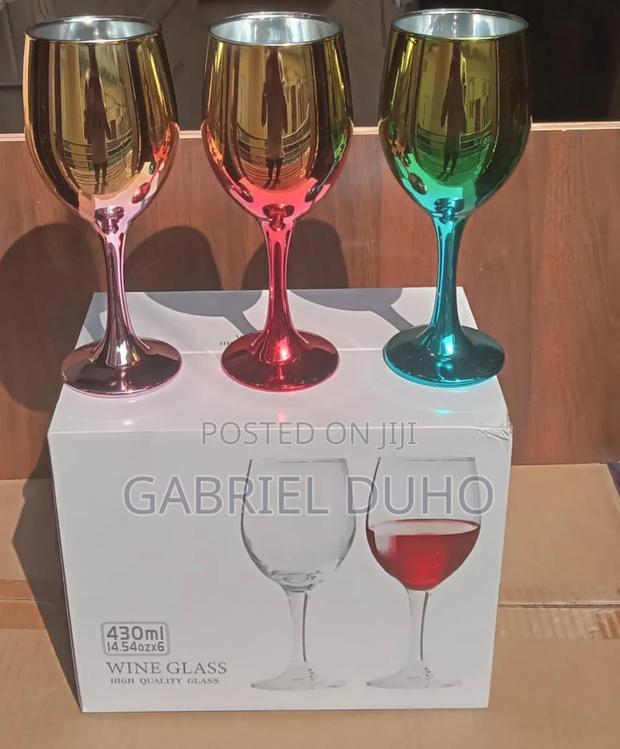 Coloured Wine Glasses · Photo 1
