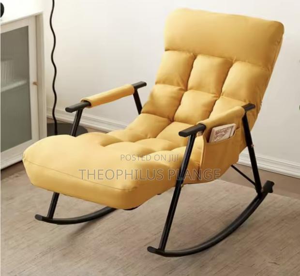 Comfortable Lazy Chair With Colorful Cushion · Photo 1
