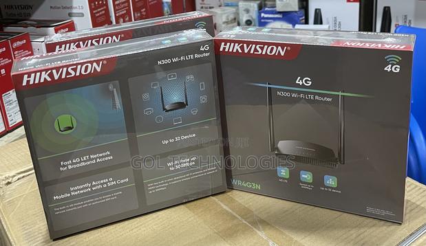 4g Universal Sim Router Hikvision N300 Wifi Lte Router · Photo 3