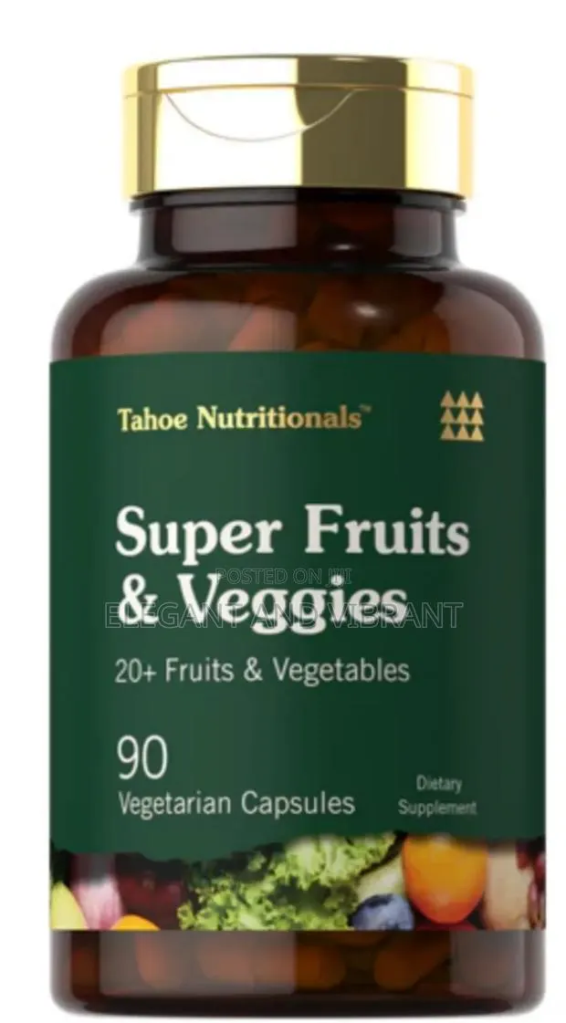 Super Fruits and Veggies | 90 Capsules · Photo 1