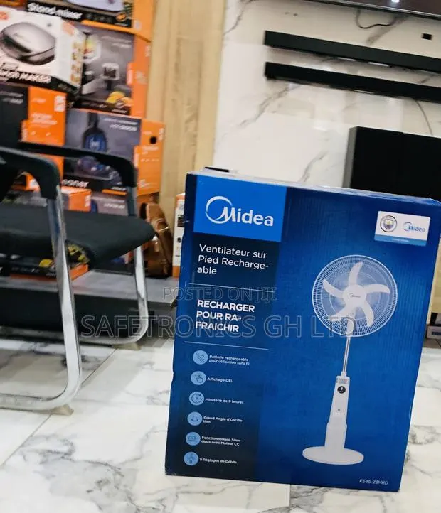 Just Order 18 Inch Rechargeable Stand Fan Fs45-23mrd · Photo 1