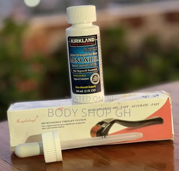 Beard Booster KIT - Kirkland Minoxidil + Derma Roller · Photo 1