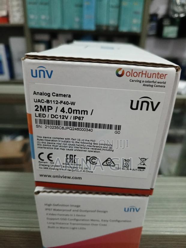 Unv Uniview 2mp Full Color Audio Bullet Analog Camera · Photo 2
