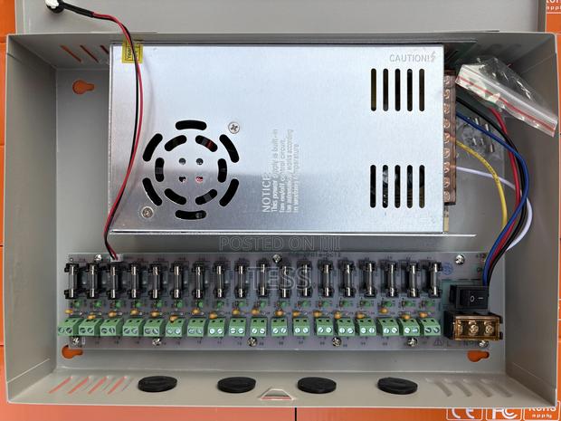 Power Supply CCTV 12v 30a Metal Case 18chs (Individual Fuse) · Photo 3