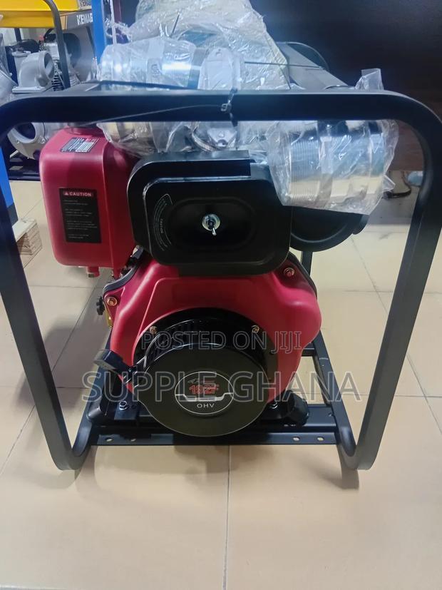 192HP Kemage Desiel Water Pump Pull Start 4 Inches New · Photo 1