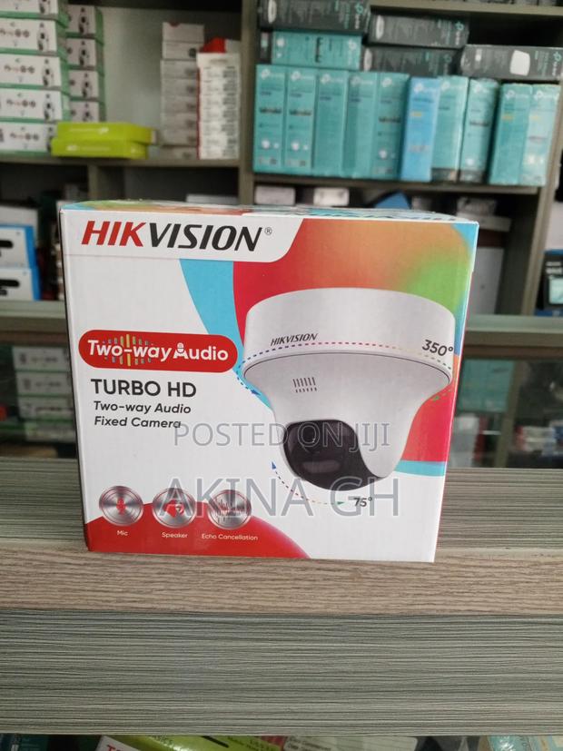 Hikvision 2mp Two Way Audio Colorvu Fixed Pt Analog Camera · Photo 1
