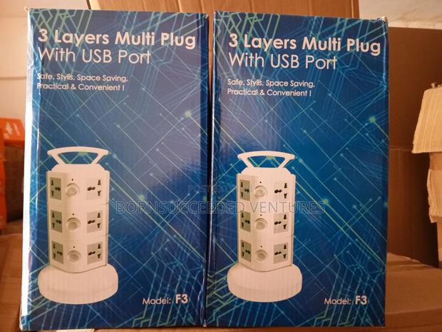 Best 3 Layer Multi Plug With Usb Port · Photo 1