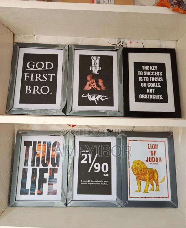 Framed Artworks · Photo 1