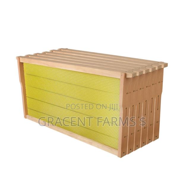 Hive Frame With Natural Wax Foundation Sheet · Photo 1