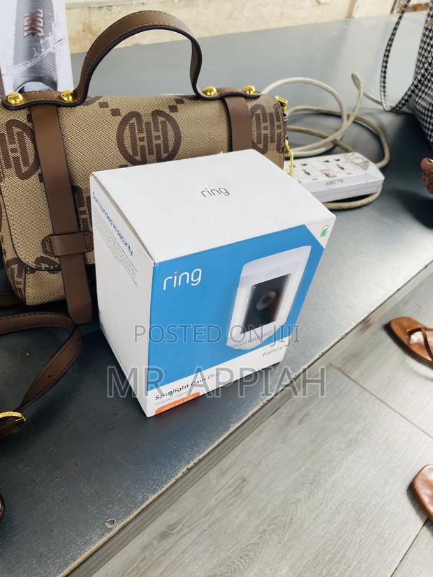 Long Lasting Ring Spotlight Cam Plus Security Camera. · Photo 1