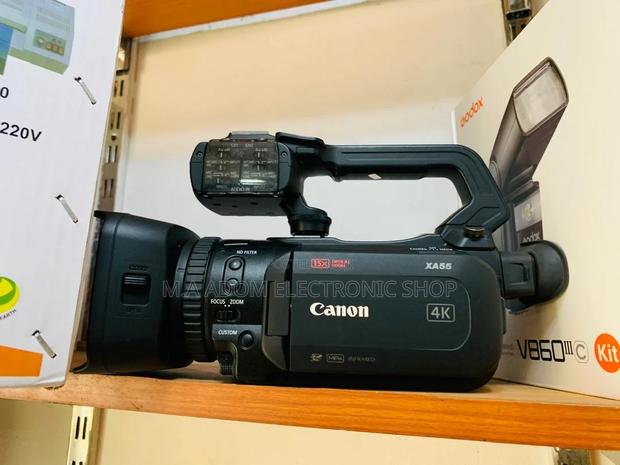 Black Canon XA55 Professional Video Camcorder · Photo 1