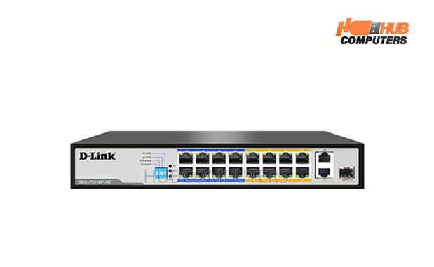 D-Link DGS-F1016p 16 Port Poe Gigabit Switch Unmnaged · Photo 2