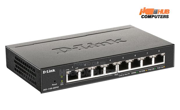D-Link 8 Port Poe Gigabit Smart Managed Switch · Photo 2